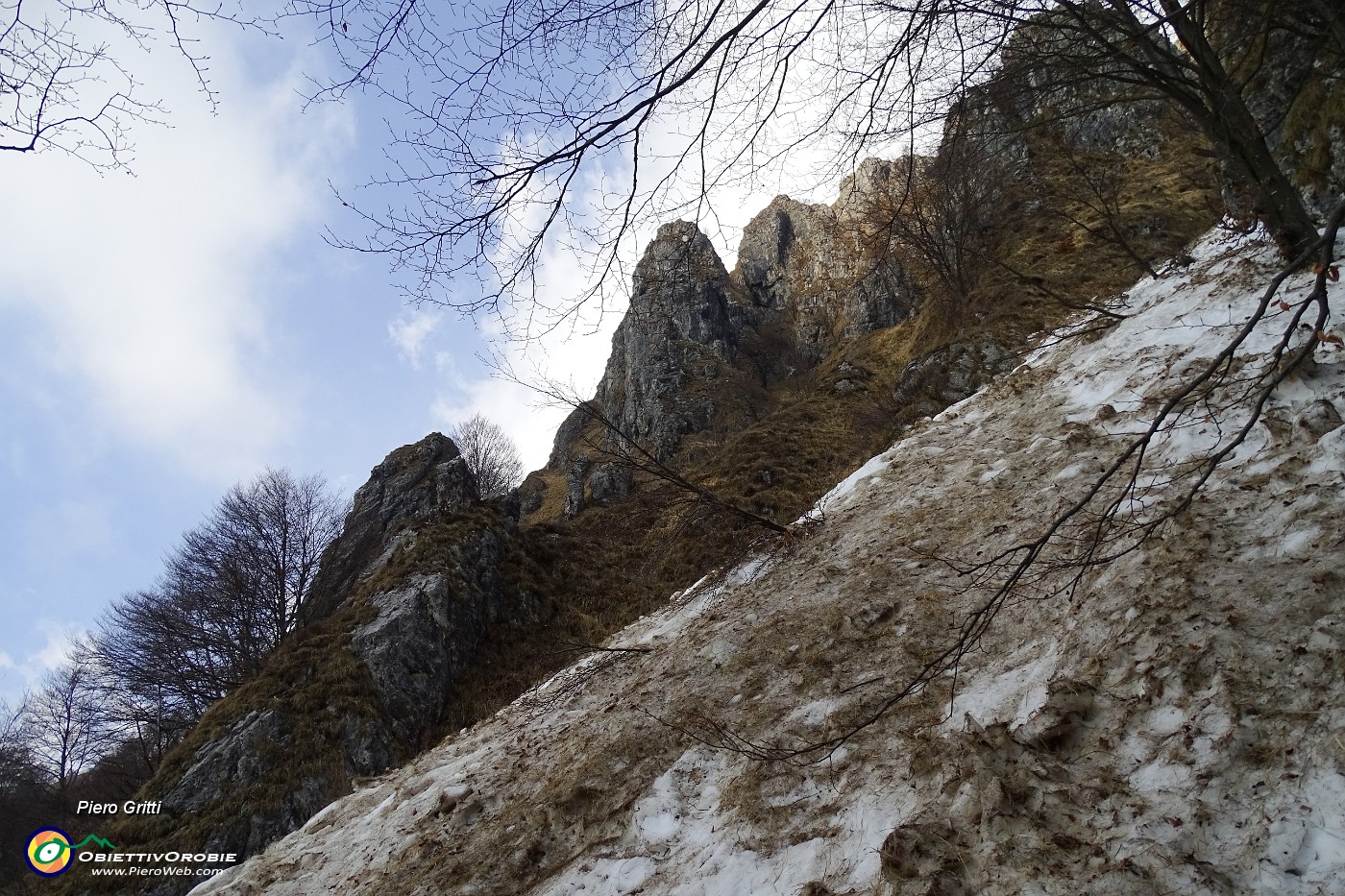 82 La grande slavina da attraversare con attenzione.JPG